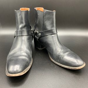 Frye Ankle Boots - Black Leather